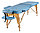 Массажные столы Atlas Sport Массажный стол Atlas Sport складной 2-с деревянный 70 см (светло-голубой), фото 5