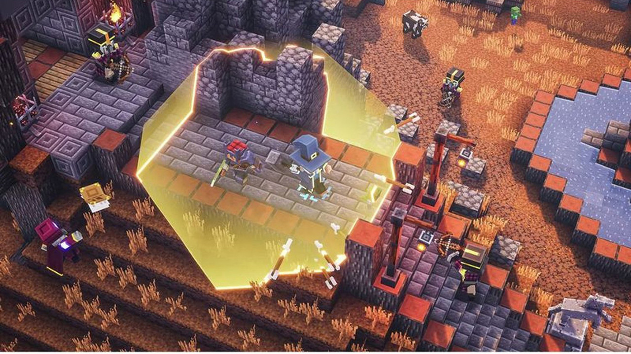 Minecraft Dungeons Nintendo Switch - фото 4 - id-p201402428