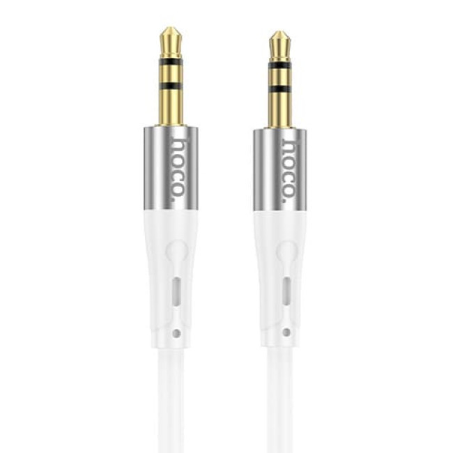 Аудио-кабель AUX Hoco UPA22, длина 1 метр (Белый) - фото 1 - id-p201403527