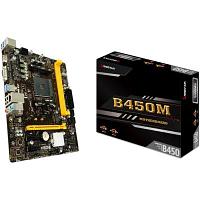 BIOSTAR MB B450 AM4 2 x DDR4 DIMM 1 x M.2 4 x SATA III 1 x HDMI Port 1 x VGA Port 1 x LAN Port Micro ATX, S