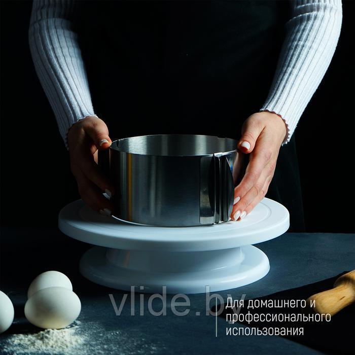 Форма разъёмная для выпечки кексов и тортов с регулировкой размера 16-30 см - фото 3 - id-p141291727