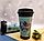 Стакан тамблер для кофе Wowbottles и других напитков с кофейной крышкой, 400 мл, фото 6