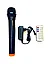 Портативная колонка DIGIVOLT DG-1008 с беспроводным микрофоном для караоке LED подсветка, фото 3
