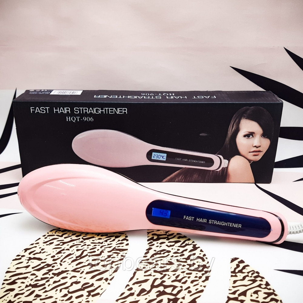 Расчёска для выпрямления волос Fast Hair Straightener HQT 906 - фото 6 - id-p181140233