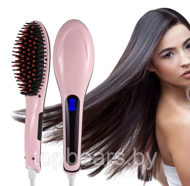 Расчёска для выпрямления волос Fast Hair Straightener HQT 906 - фото 9 - id-p181140233