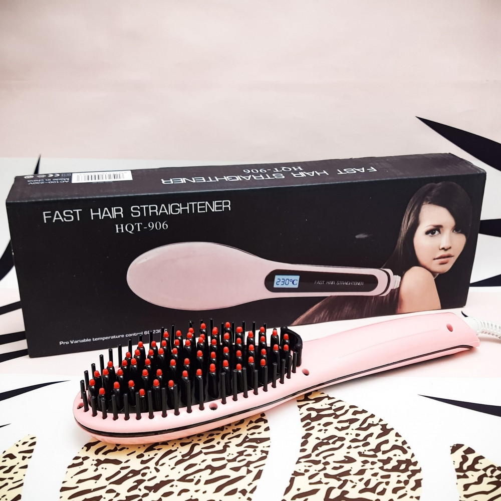 Расчёска для выпрямления волос Fast Hair Straightener HQT 906 - фото 8 - id-p109394392