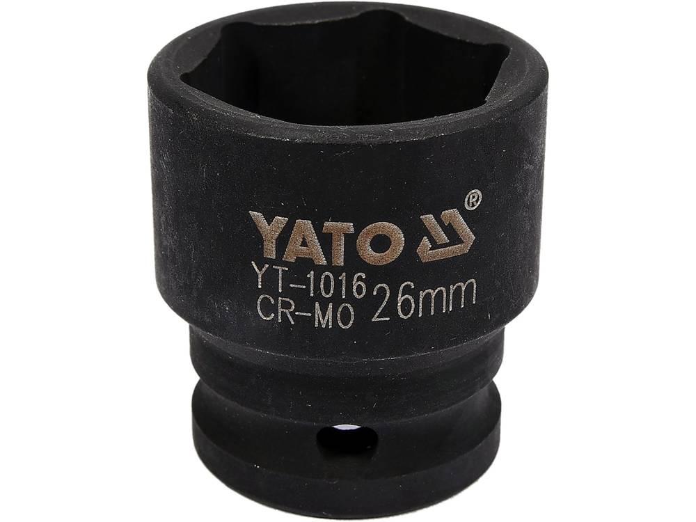 Головка торцевая ударная 1/2" 6гр. 26мм L43мм CrMo "Yato"