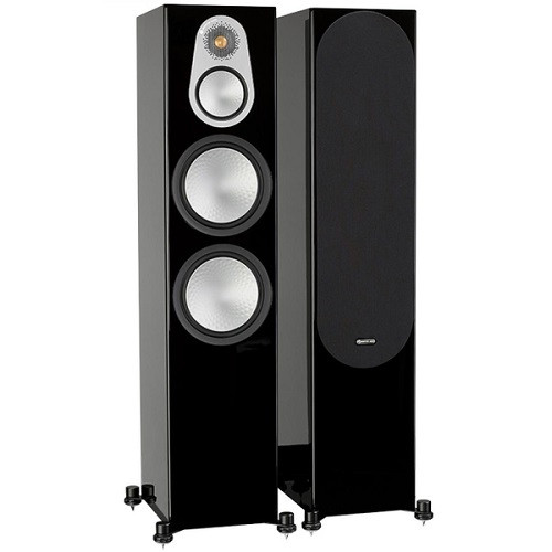 Акустическая система Monitor Audio Silver 500 high gloss black - фото 1 - id-p201418158