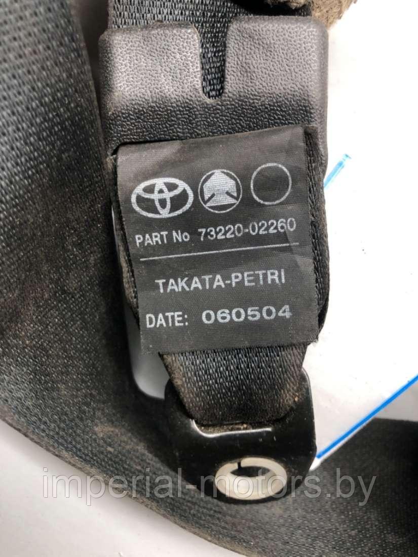 Ремень безопасности передний левый Toyota Corolla E120 - фото 4 - id-p201422036