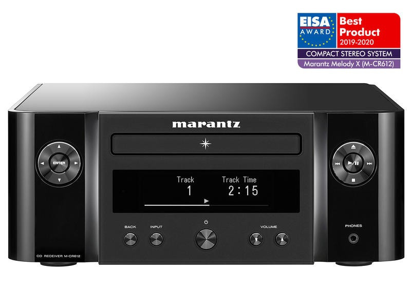 AV-ресивер Marantz MELODY X (M-CR612) , ЧЕРНЫЙ - фото 1 - id-p201419364