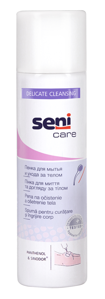 Пенка для мытья и ухода за телом Seni Care, 250 мл - фото 1 - id-p201425722