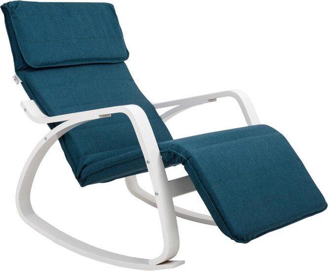 Кресло-качалка Calviano Relax 1106 синий (2074007007063)