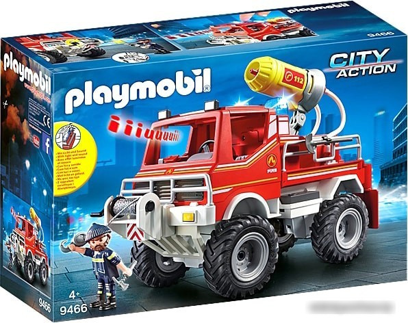 Конструктор Playmobil PM9466 Пожарная машина - фото 1 - id-p201431172