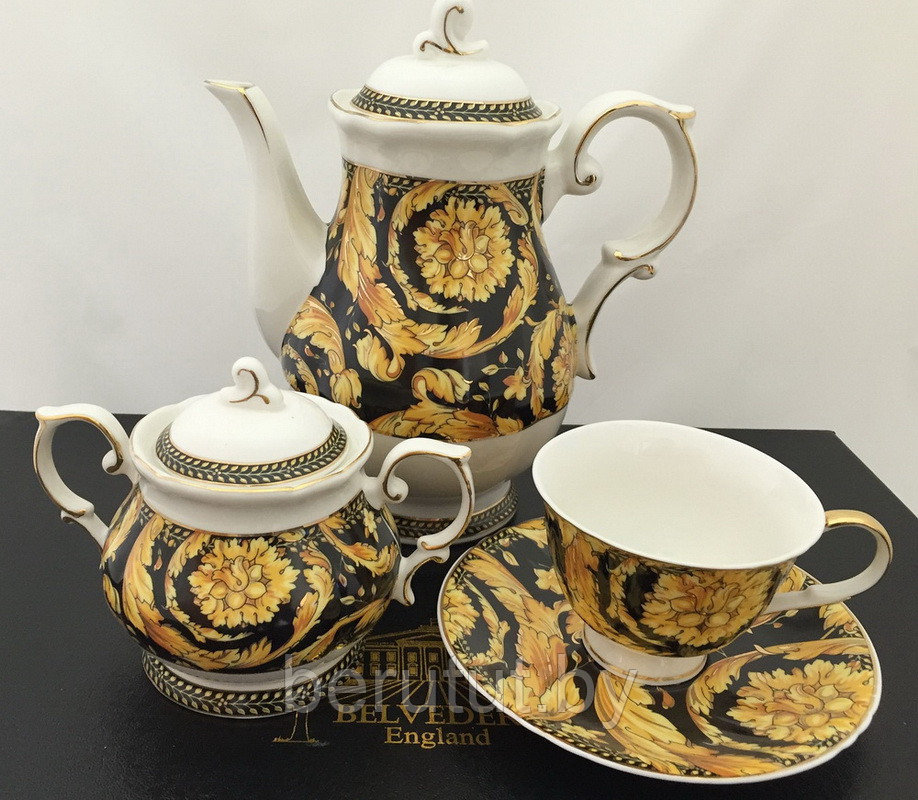 Чайный сервиз с чайником BELVEDERE BD-16220 на 6 персон