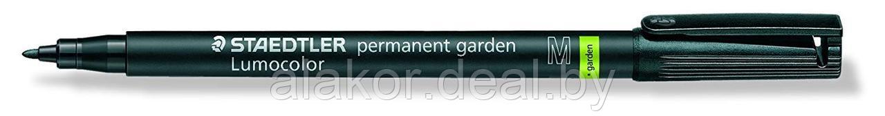 Маркер перманентный специальный STAEDTLER Lumocolor Garden 319GM, черный, 1мм - фото 1 - id-p201434041