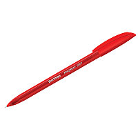 Ручка шариковая Berlingo "Triangle 100T" красная, 0,7мм, трехгран., игольчатый стержень, арт.CBp_07108