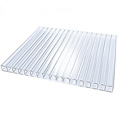 Сотовый поликарбонат  Ultra 2100*6000*4 Прозрачный 0,42кг/м2