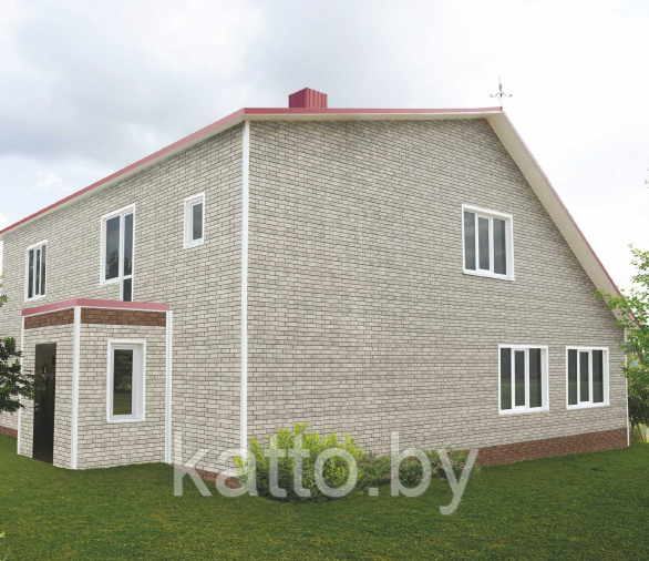 Фасадная панель STONE HOUSE S-LOCK КЛИНКЕР БАЛТИК - Холодный цемент - фото 3 - id-p201436925