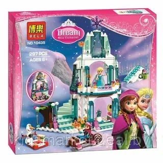 Конструктор 10435 Bela Dream "Ледяной замок Эльзы", 297 деталей, аналог Lego Disney Princess 41062