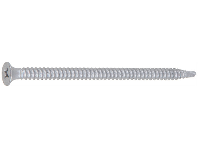 Шуруп 4.8х100 мм по металлу, керам. покр., со сверлом, PH2 (100 шт в карт. уп.) (STARFIX) - фото 1 - id-p201445887
