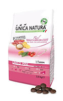 Сухой корм для собак Unica Natura Unico Mini (Сыровяленая ветчина, рис, картофель) 2.5 кг