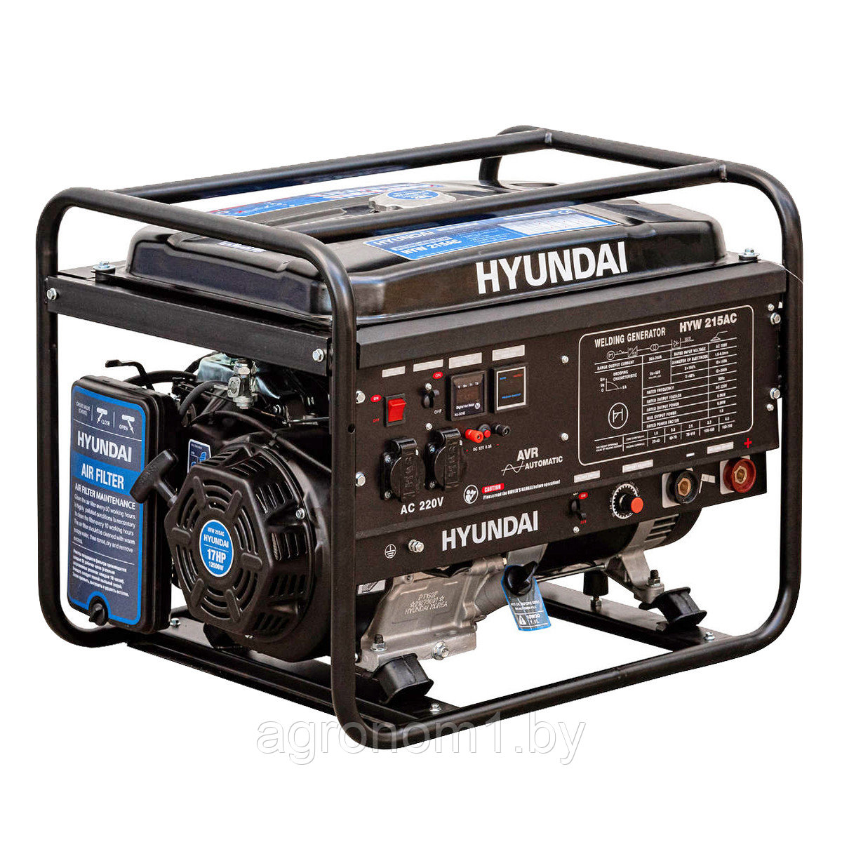 Бензиновый сварочный генератор Hyundai HYW215AC - фото 1 - id-p201448943