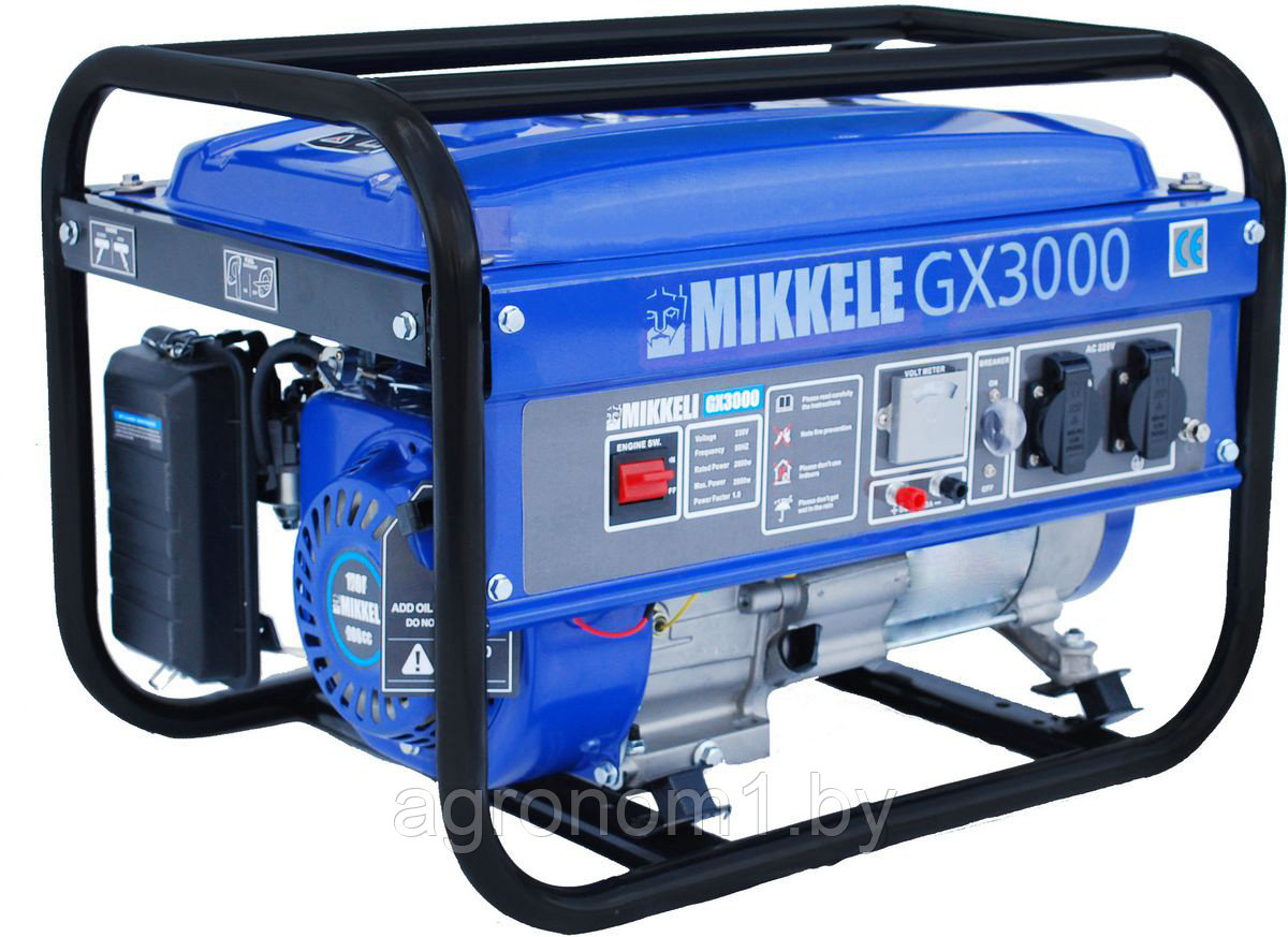 Бензиновый генератор Mikkeli GX3000
