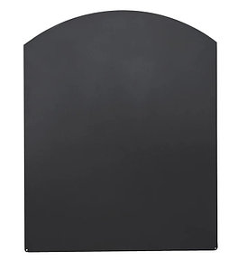 Лист под печь-камин КПД LP04 чёрный, размер 1000х800 мм