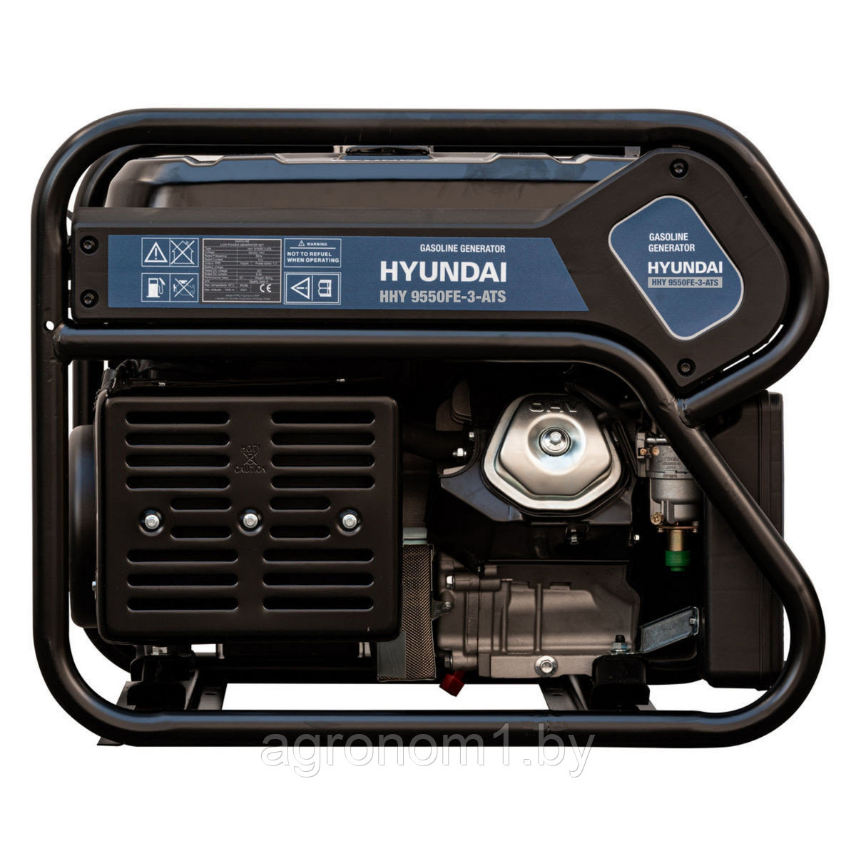 Бензиновый генератор Hyundai HHY9550FE-3-ATS - фото 7 - id-p201450031