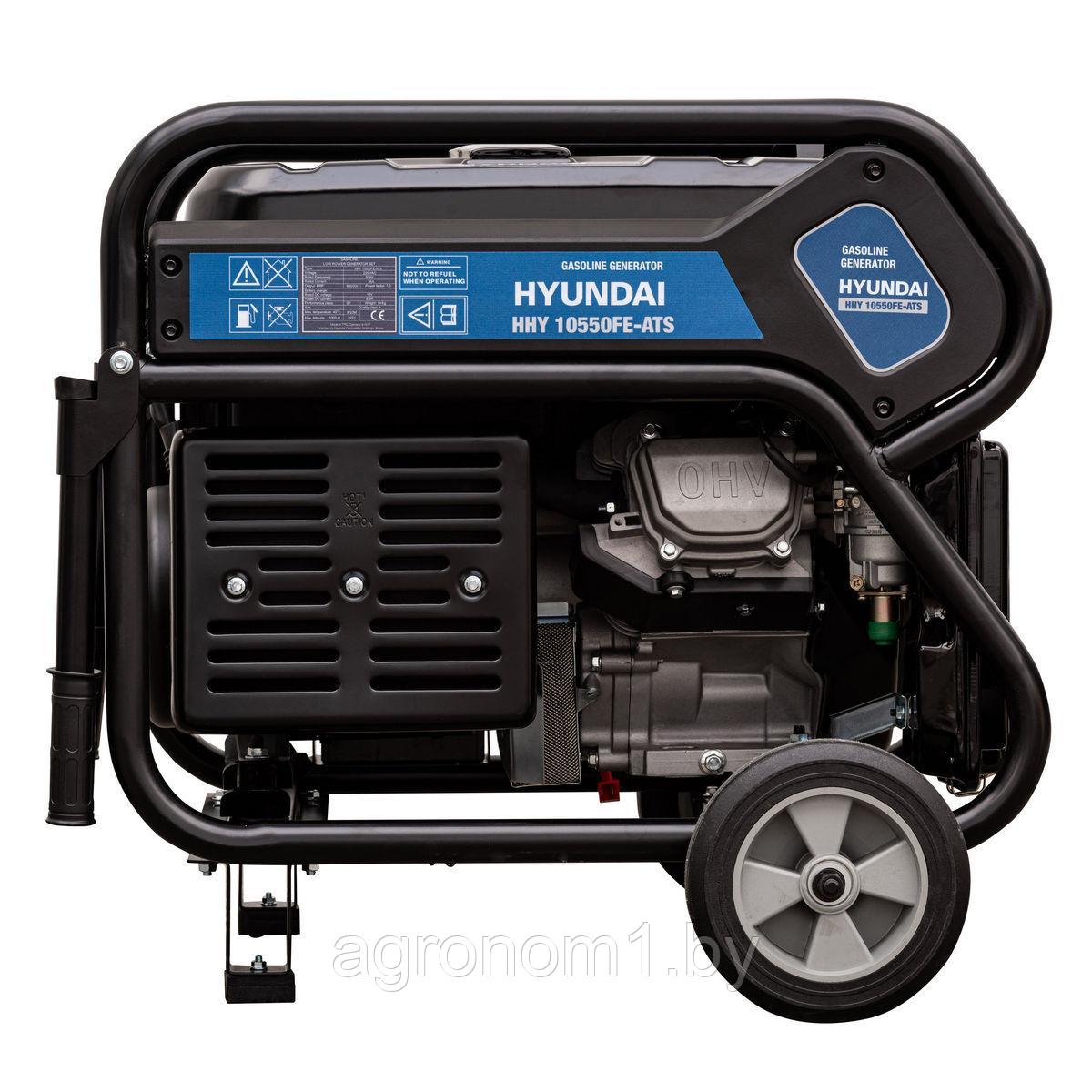 Бензиновый генератор Hyundai HHY10550FE-ATS - фото 3 - id-p201450215