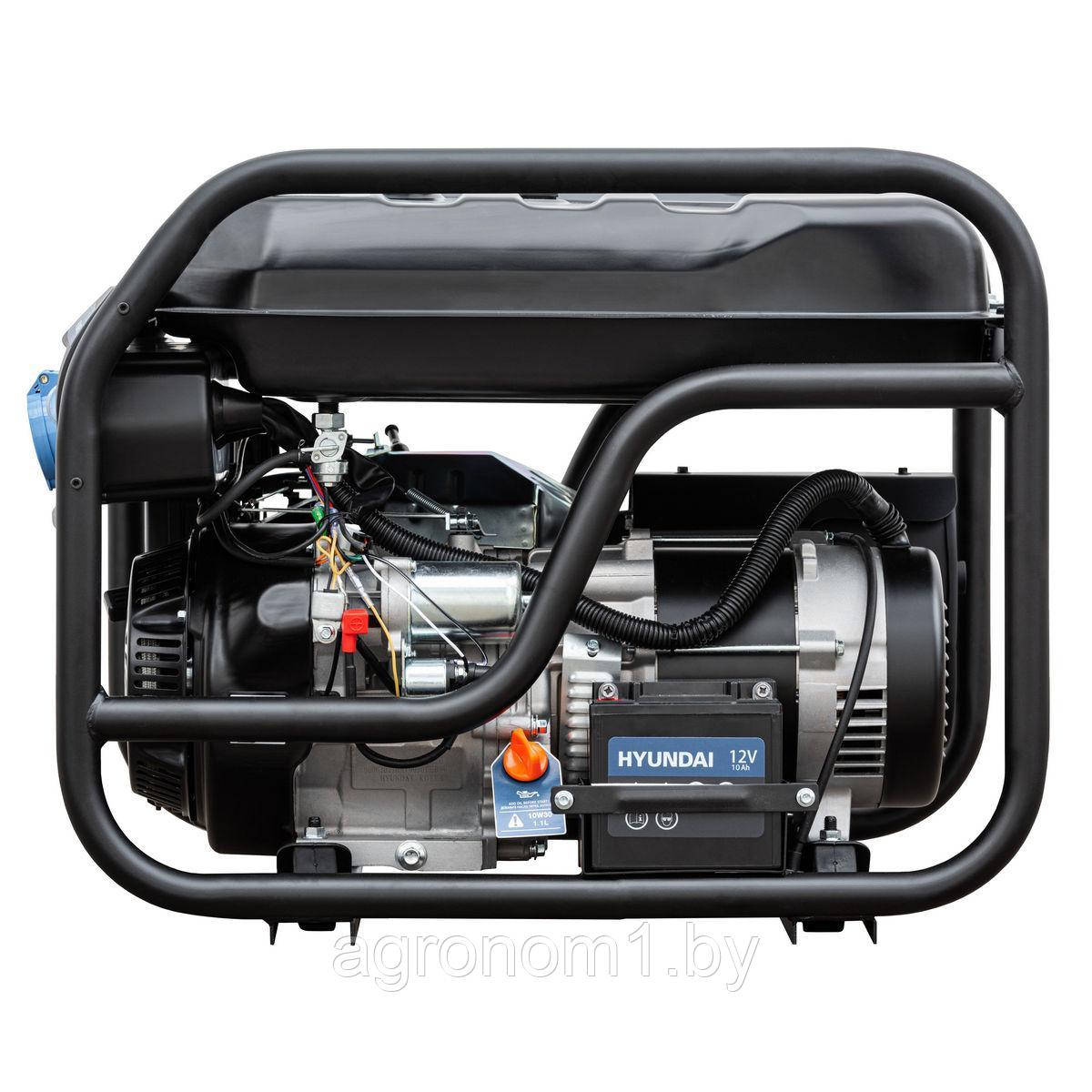 Бензиновый генератор Hyundai HHY9050FEB-ATS - фото 4 - id-p201450224