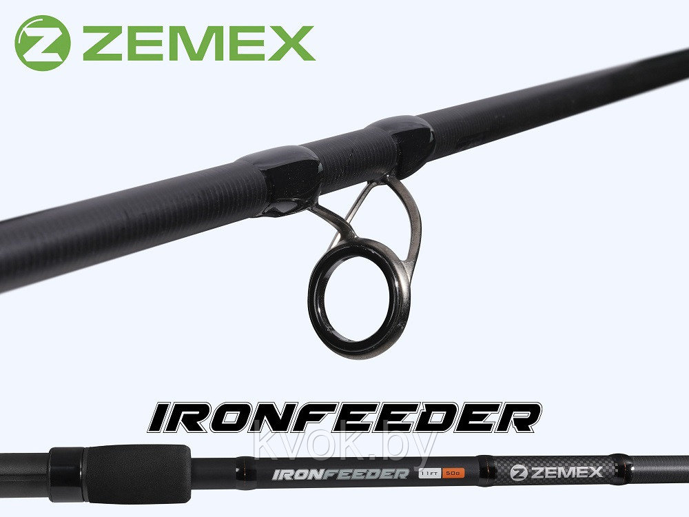 Удилище фидерное ZEMEX IRON Medium Feeder 12 ft 3.6м до 70 гр. - фото 3 - id-p133132674