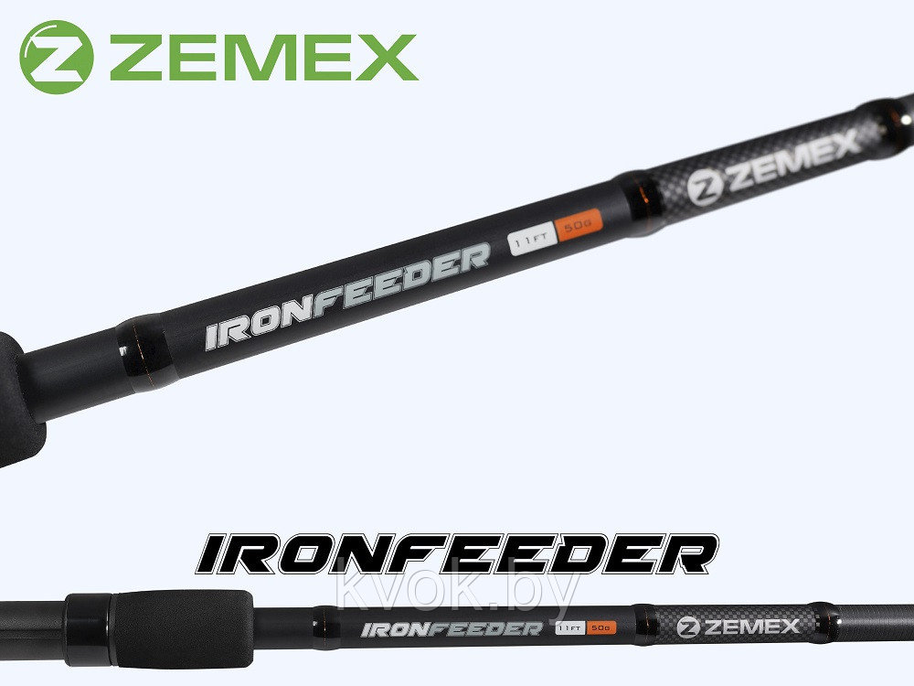 Удилище фидерное ZEMEX IRON Medium Feeder 12 ft 3.6м до 70 гр. - фото 7 - id-p133132674