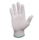 Перчатки нейлоновые без покрытия(цвет белый)(Ми), фото 3
