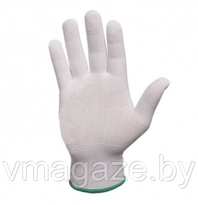Перчатки нейлоновые без покрытия(цвет белый)(Ми) - фото 3 - id-p201451067
