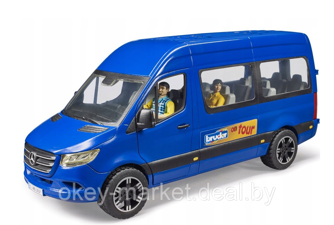 Игрушка Bruder Микроавтобус MB Sprinter с фигурками 02670 - фото 6 - id-p201450471