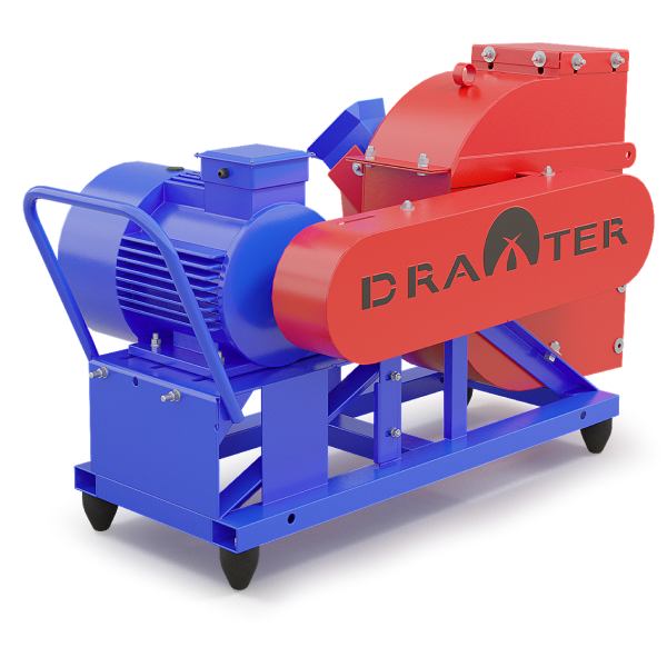 Щепорез Draxter 450 (электрический двигатель 11 кВт, 380В) - фото 4 - id-p201454307