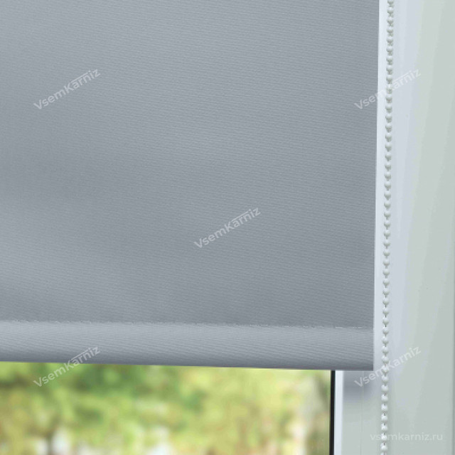 Рулонная штора Мини Блэкаут Lm Decor Симпл Серый 38х160 см - фото 2 - id-p201454317