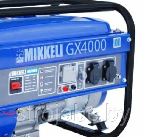 Электрогенератор бензиновый MIKKELI GX 4000 - фото 2 - id-p201454362