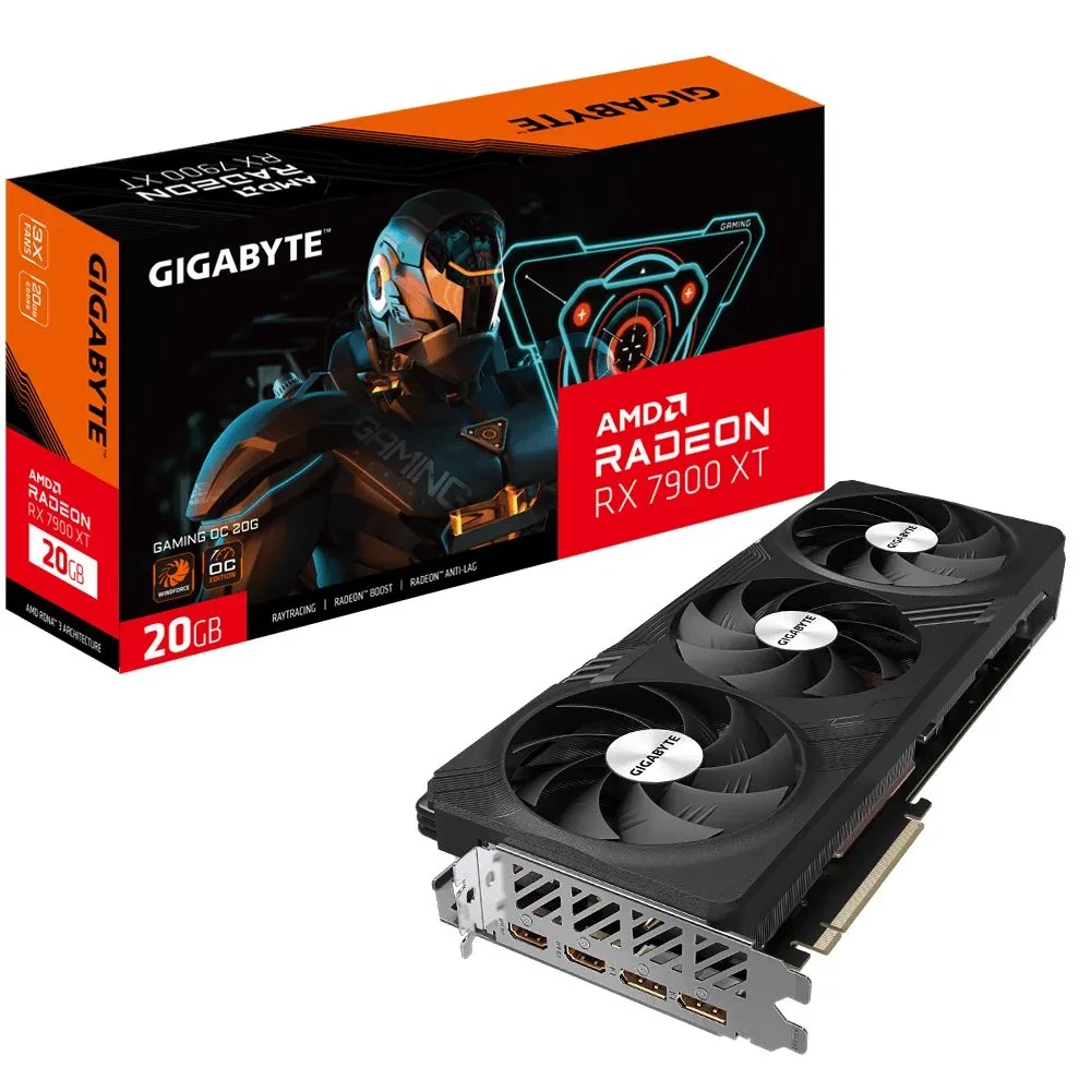 Видеокарта Gigabyte Radeon RX 7900 XT 20G GV-R79XT-20GC-B