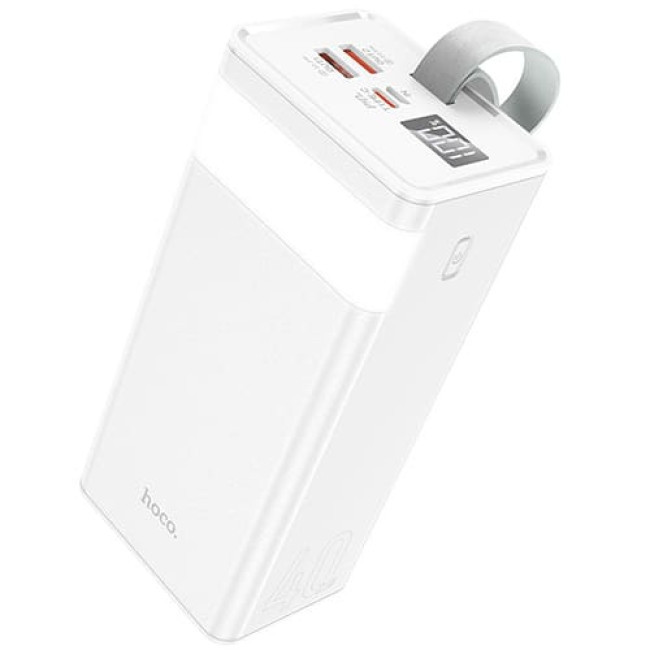 Аккумулятор внешний Hoco J86 Powermaster 22.5W 40000mAh (Белый) - фото 1 - id-p201454403
