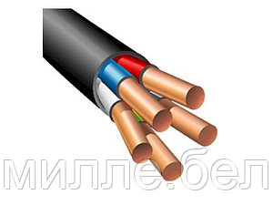 Кабель ВВГнг(A) 5х6,0 (бухта 100м) Поиск-1 (черный, ГОСТ 16442-80) (ПОИСК-1)