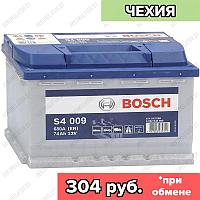 Аккумулятор Bosch S4 009 / [574 013 068] / 74Ah / 680А / Прямая полярность / 278 x 175 x 190