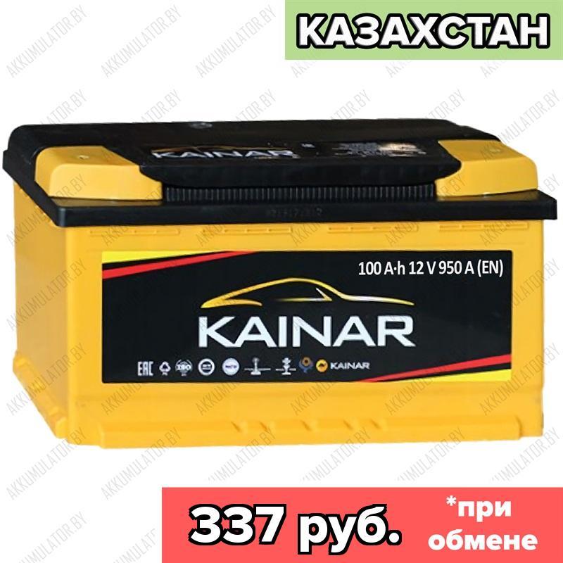 Аккумулятор Kainar 100Ah / 850А / Обратная полярность / 353 x 175 x 190