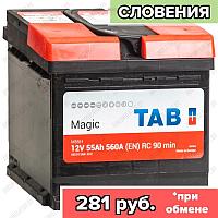 Аккумулятор TAB Magic / [189058] / 55Ah / 560А / Обратная полярность / 207 x 175 x 190
