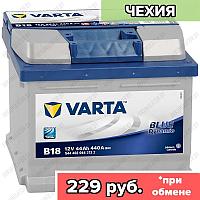 Аккумулятор Varta Blue Dynamic B18 / [544 402 044] / Низкий / 44Ah / 440А / Обратная полярность / 207 x 175 x