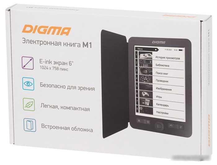 Электронная книга Digma M1 - фото 2 - id-p201481511