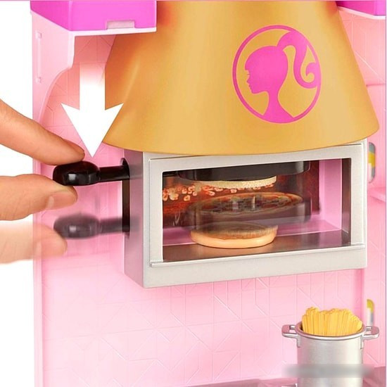 Аксессуары для кукольного домика Barbie Ресторан GXY72 - фото 4 - id-p201483112