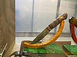 Авторский охотничий нож «Соболь» из стали S390 , рукоять инкрустир. бивнем мамонта, ценные породы древесины., фото 10