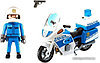 Конструктор Playmobil PM6923 Полицейский мотоцикл со светодиодом, фото 2